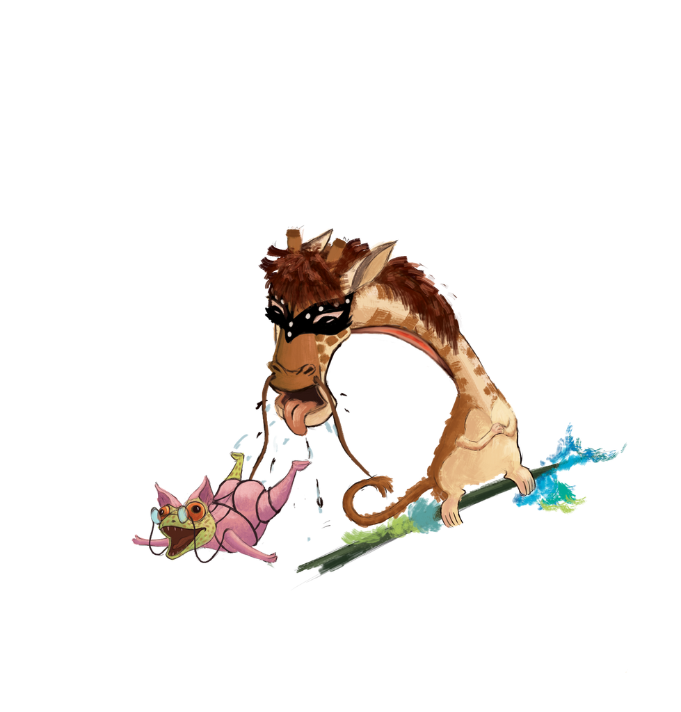 Gerbilraffe and PiGecko