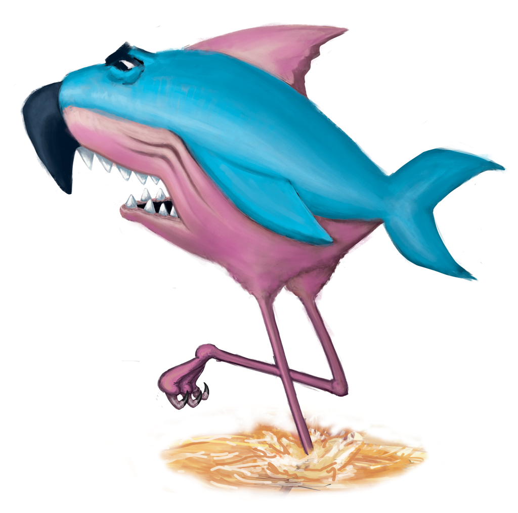 Sharkflingo Walking