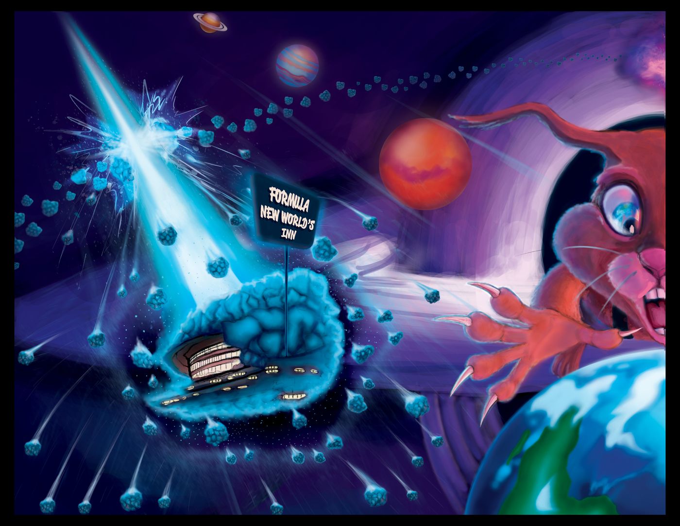 Smowflakes as illustrated in the CatOwl books