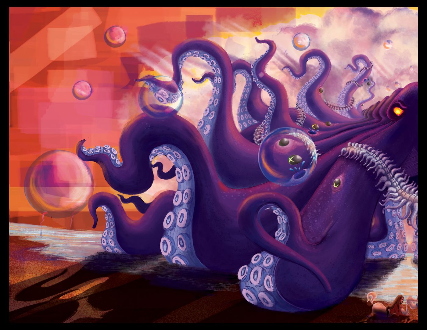 Octopede as illustrated in the CatOwl books