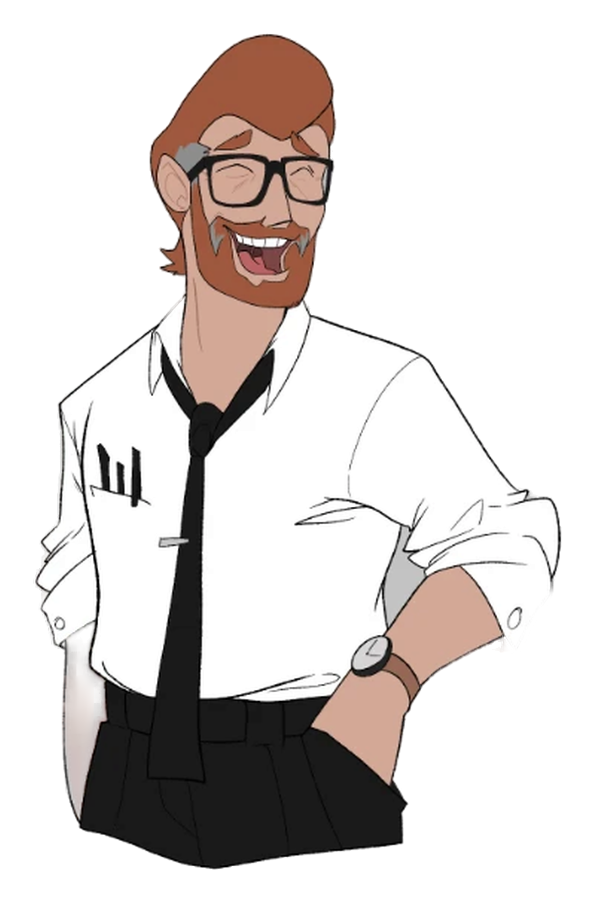 Professor Bluetonium — Standing